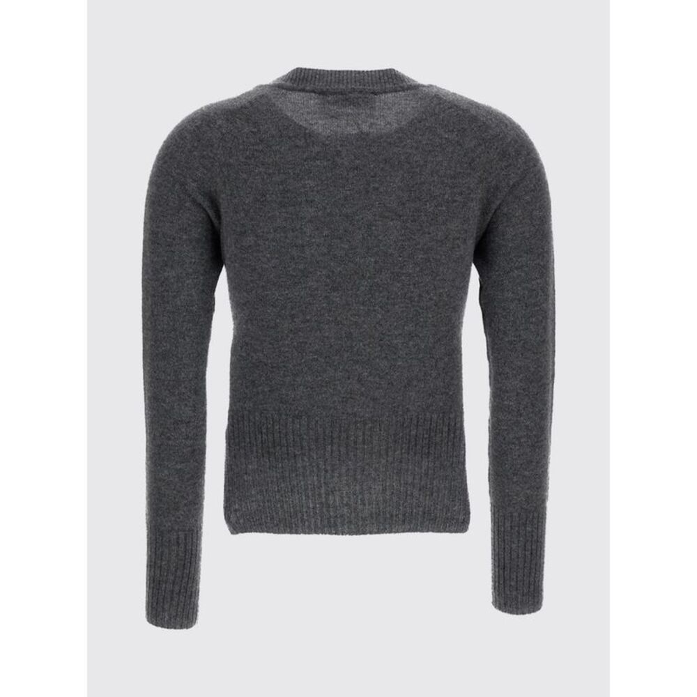 Simone Rocha Crewneck Cardigan In Pure Cashmere With Embroidered Rhinestones - Picture 3 of 3